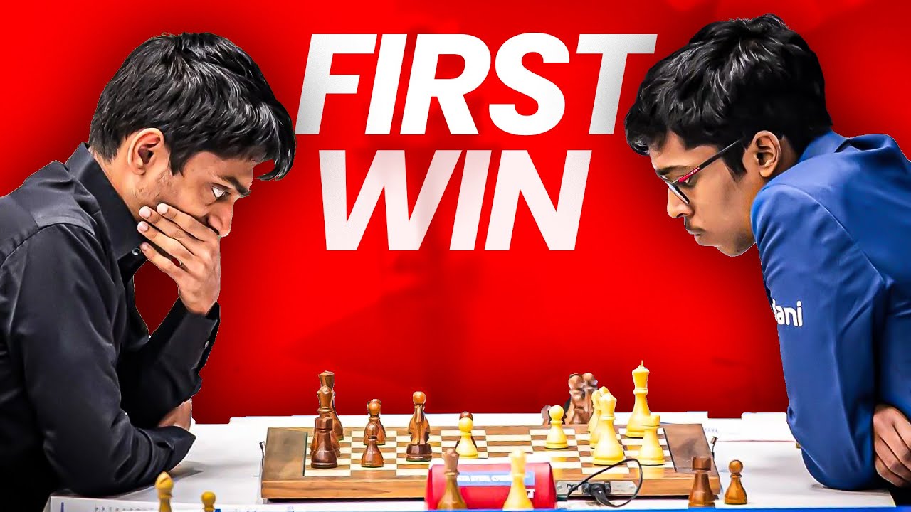 Praggnanandhaa's first classical win of 2026 | Pragg vs Aravindh | Tata Steel Masters 2026