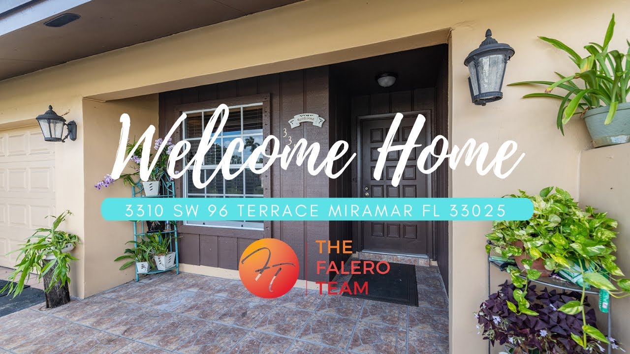 3310 SW 96 Terrace Miramar, Fl 33025