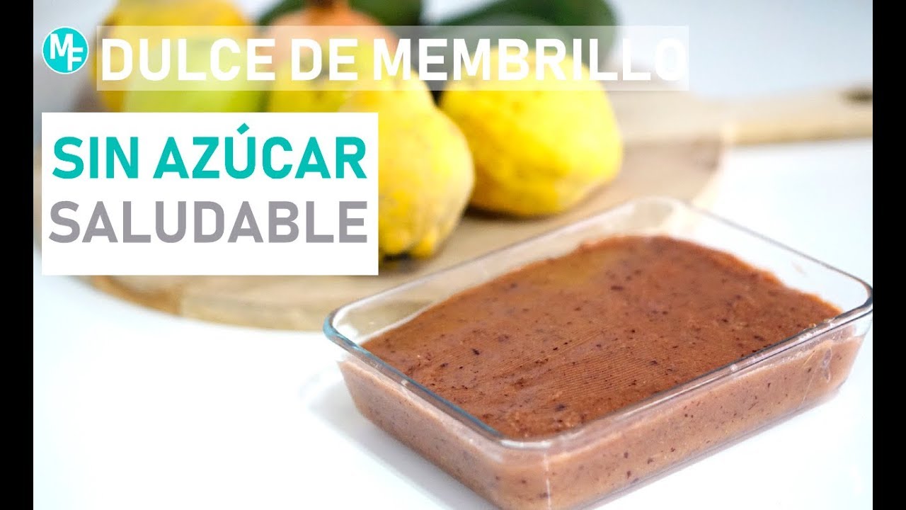 Dulce de membrillo sin azucar ni edulcorantes I Dulce de membrillo SALUDABLE