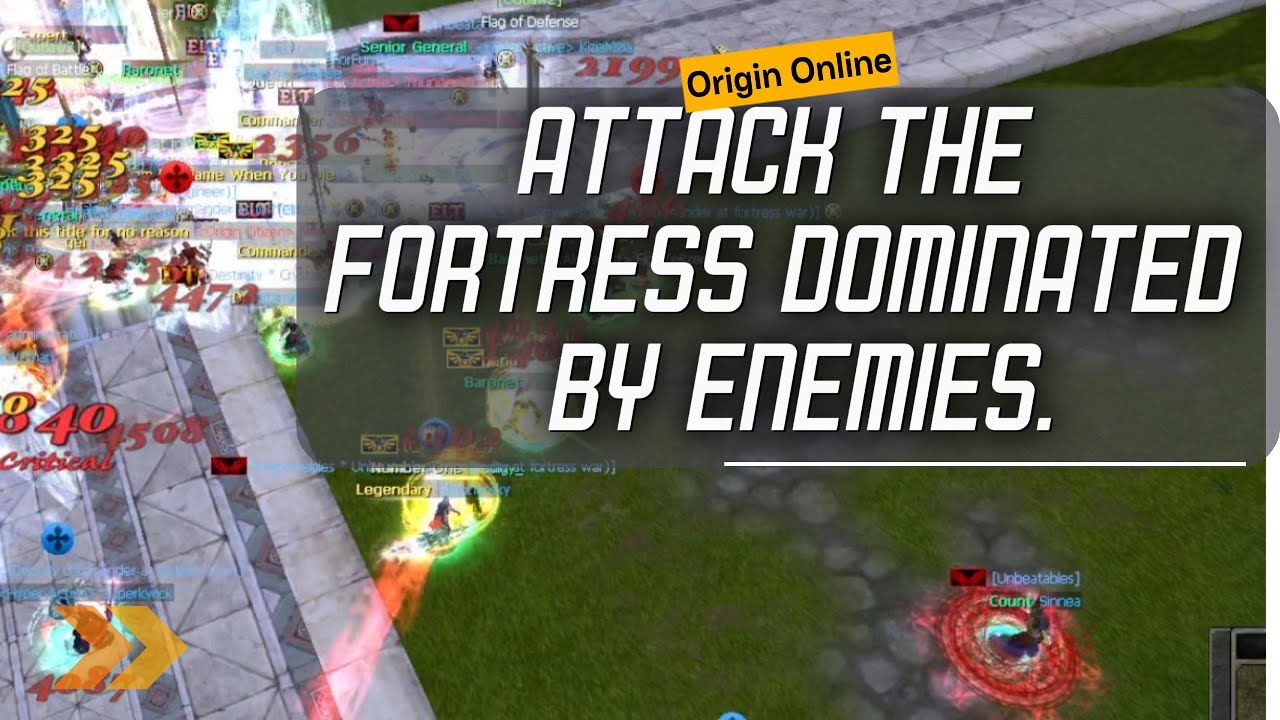 Silkroad Online Origin - Attack the enemy's fortress