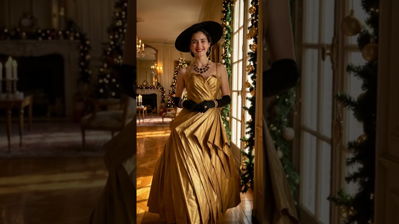 🎄 Breathtaking 1950s Christmas Dresses ✨