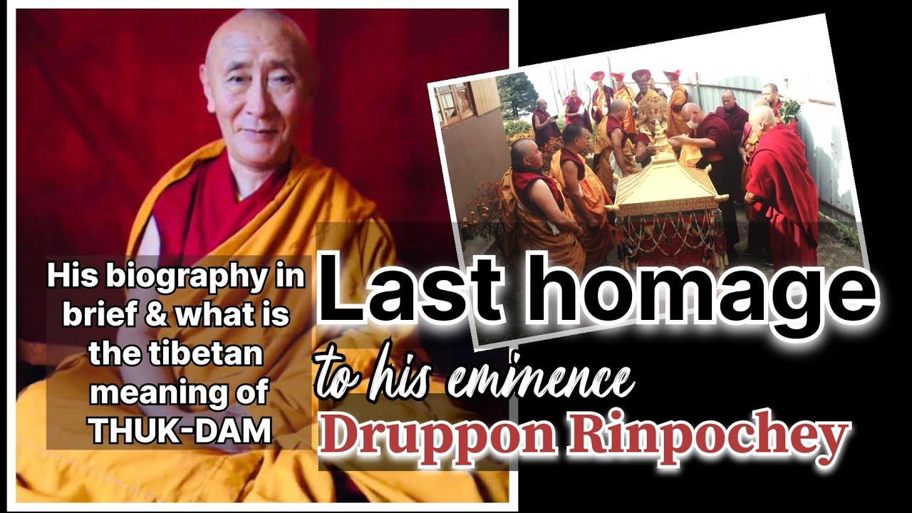 Last rituals of Druppon Rinpochey #buddhist#meditation #tibetanmonk#sonadamonastery#kalurinpoche