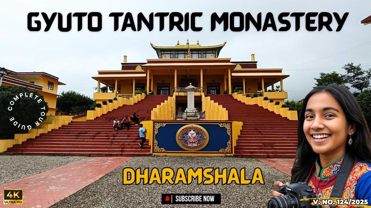 Gyuto Tantric Monastery | Dharamshala Monastery | Places To Visit In Dharamshala | Sidhbari | Kangra
