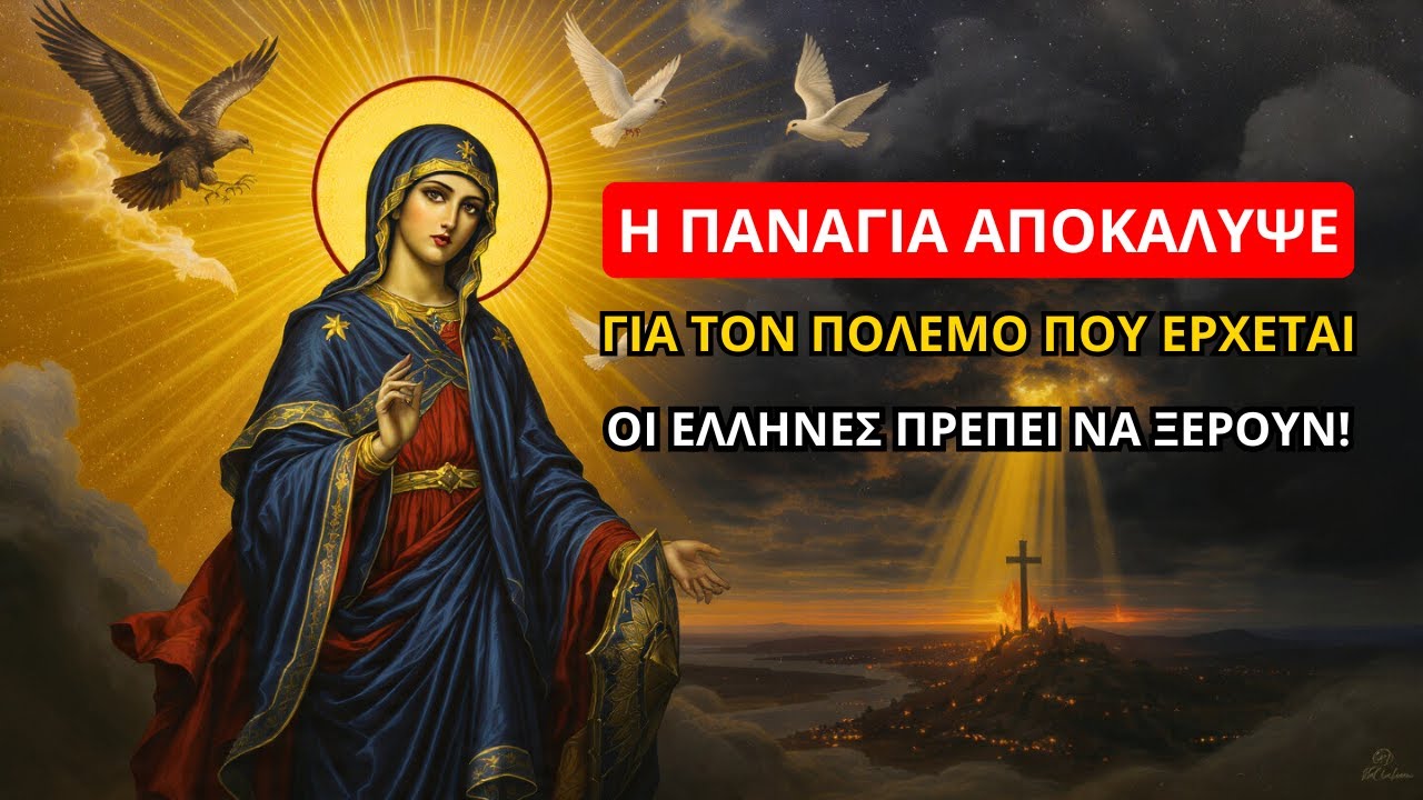Η Παναγία: Τι αποκάλυψε για τον πόλεμο που έρχεται – οι Έλληνες πρέπει να ξέρουν!