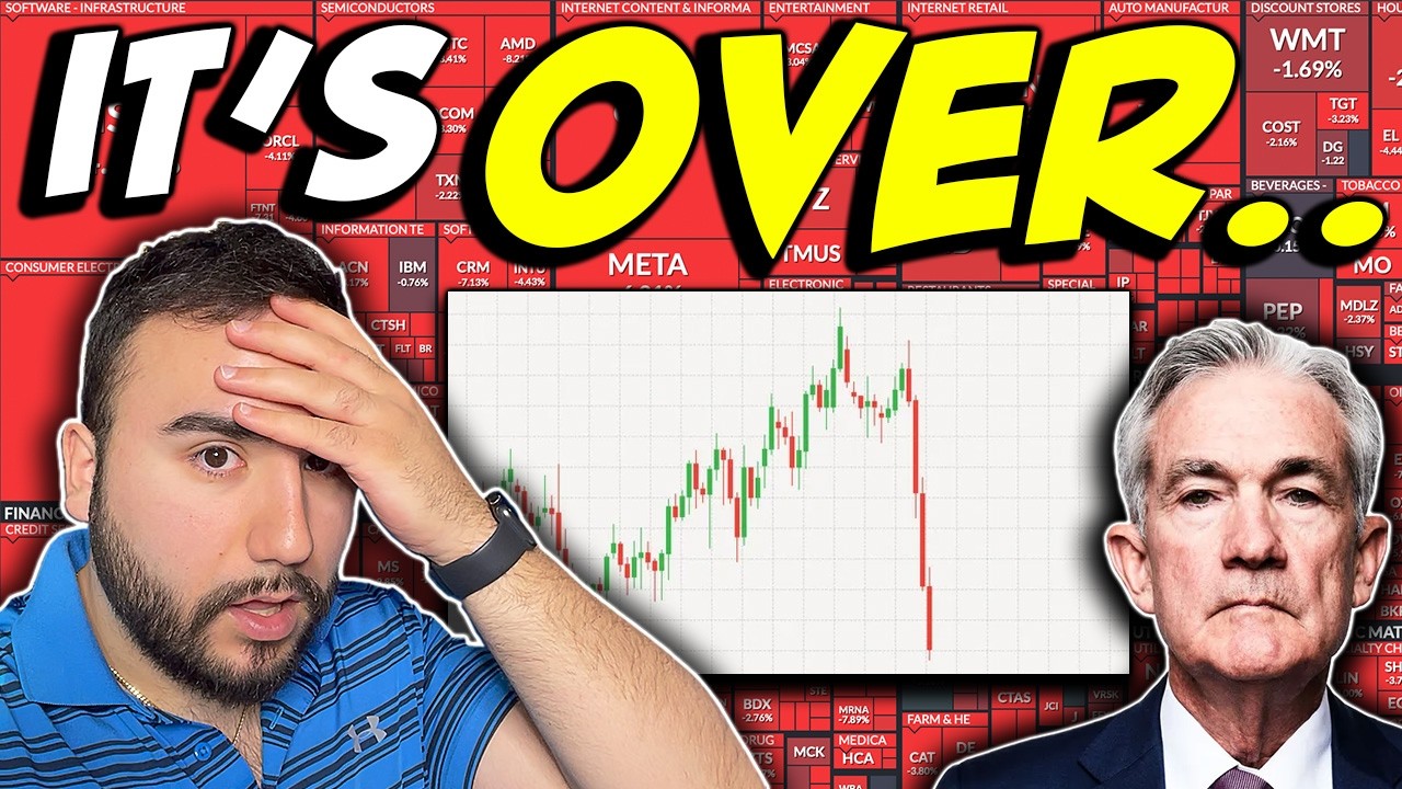 STOCK MARKET COLLAPSING! WHAT I’M DOING NOW!📉