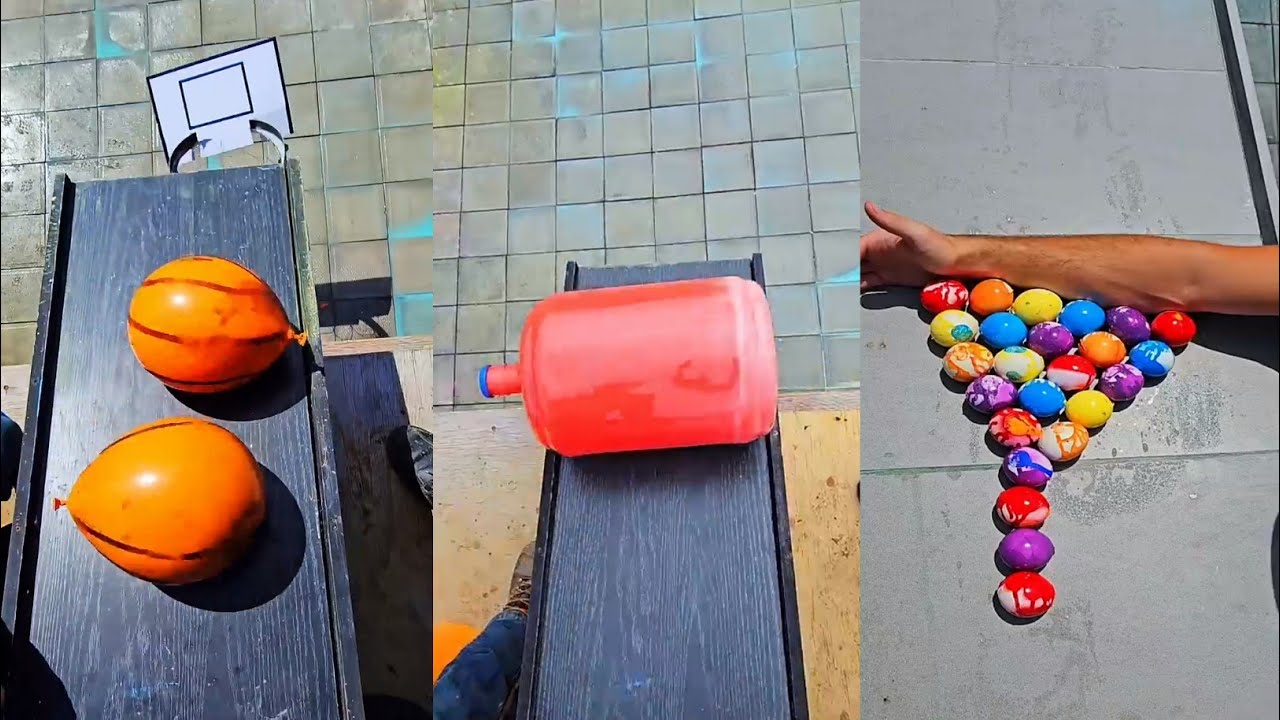 🔥🍾Throwing Bottle On Stairs | 🇺🇲Crushing crunchy & soft things | Glass bottle breaking
