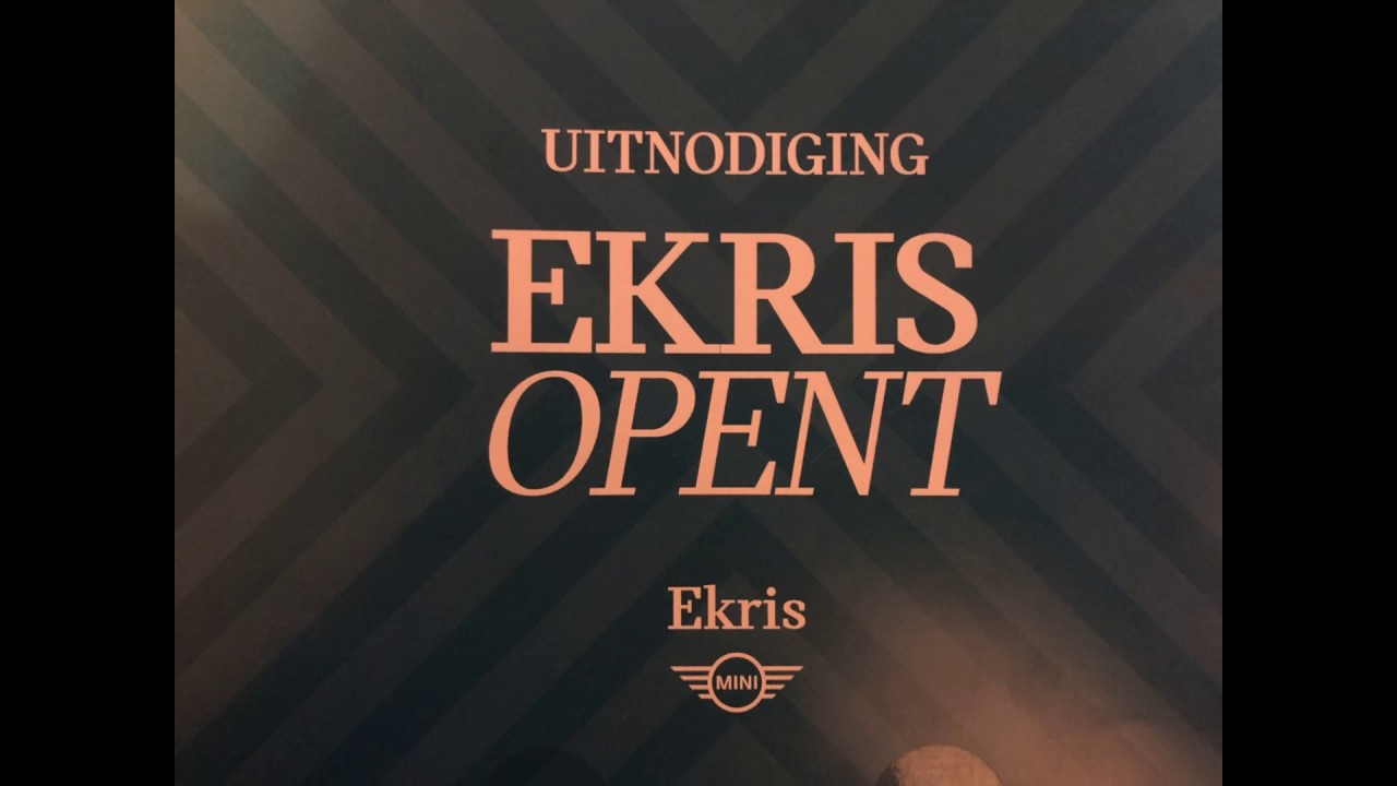 Ekris MINI opening Utrecht juni 2019