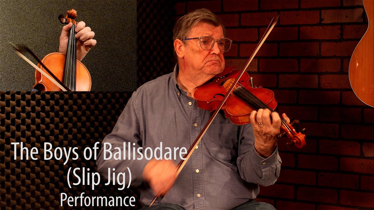 The Boys of Ballisordare (Slip Jig) - Trad Irish Fiddle Lesson by Kevin Burke