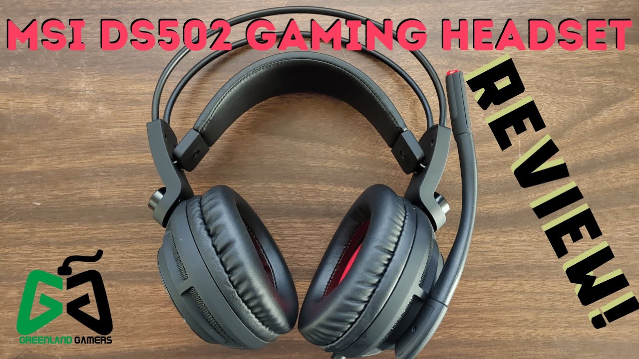 MSI DS502 Gaming Headset Review