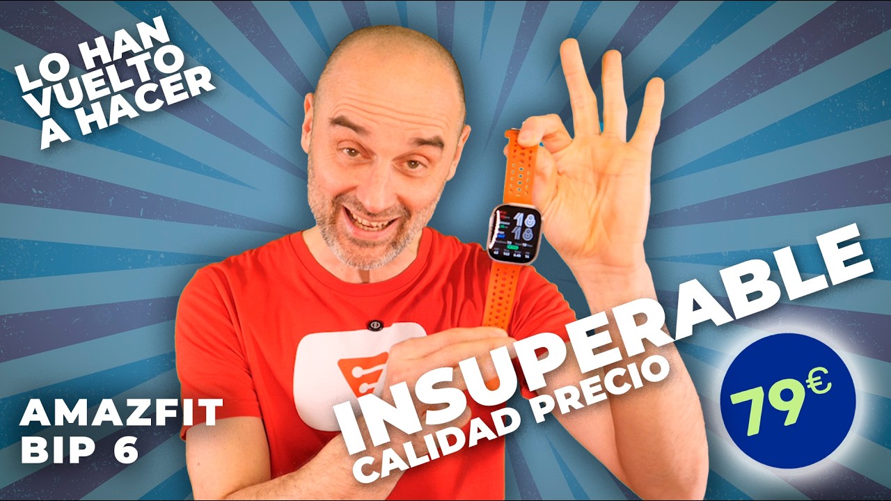 WOW! AMAZFIT BIP 6 ⌚ Primera REVIEW COMPLETA!