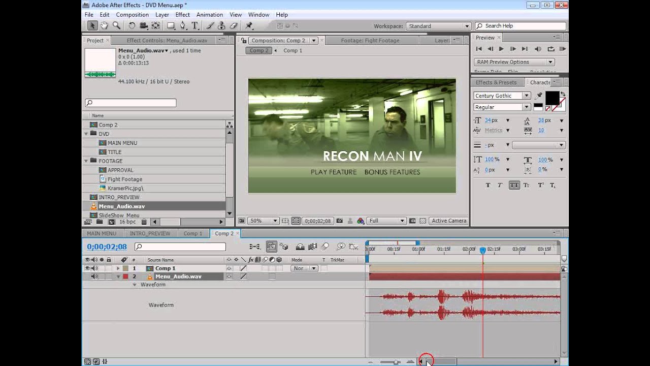 After Effects Tutorial 91  DVD Authoring