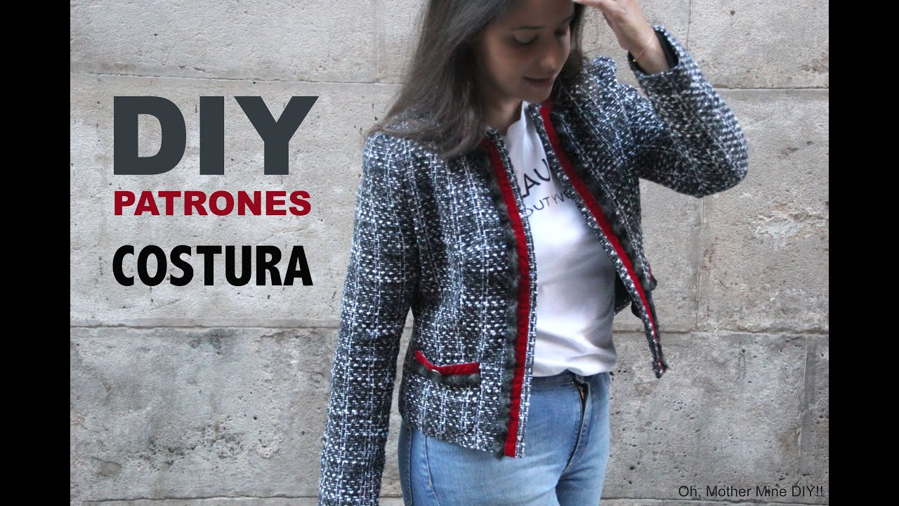 DIY Costura y patrones: Chaqueta de mujer