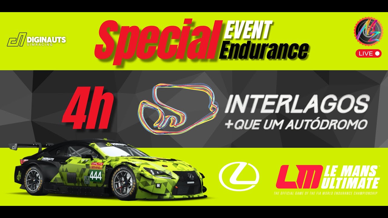 SOLO!!! PODIUM!!! P3 in Split 5/23🔴 Special Event - Endurance - 4h Interlagos