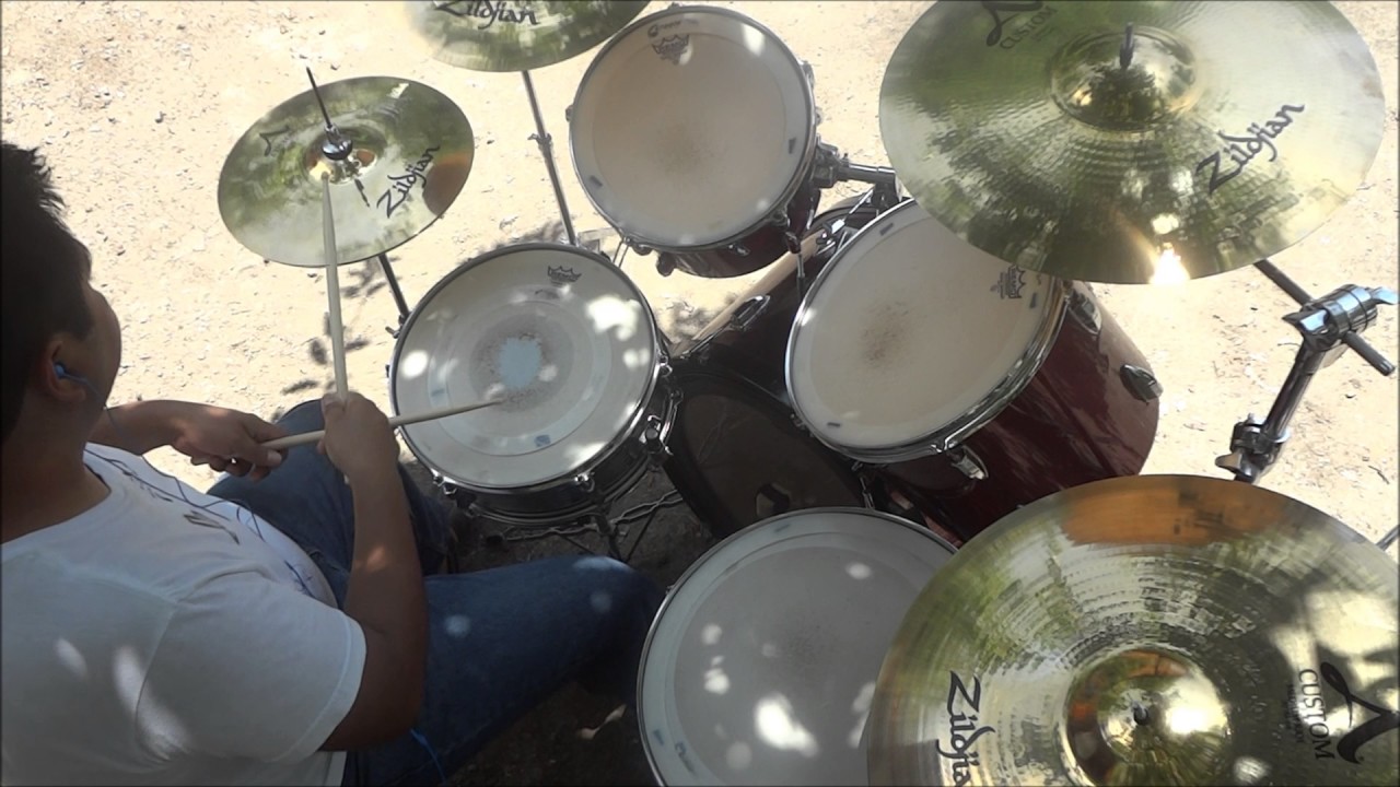llueve sobre la ciudad Los Bunkers cover bateria