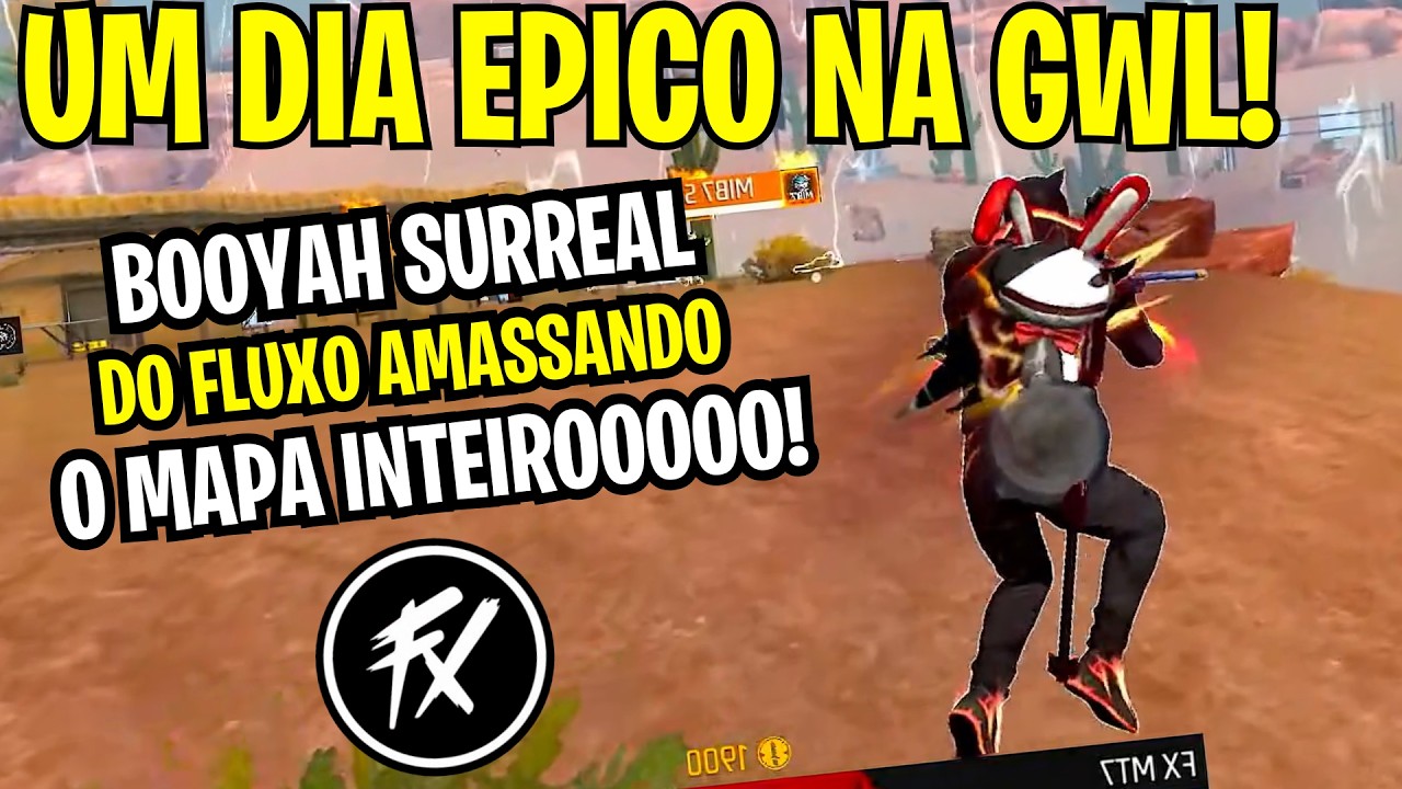 BOOYAH SURREAL DO FLUXO GARANTIU A VAGA PRA FINAL DE FORMA HISTORICAA! COPA GWL!