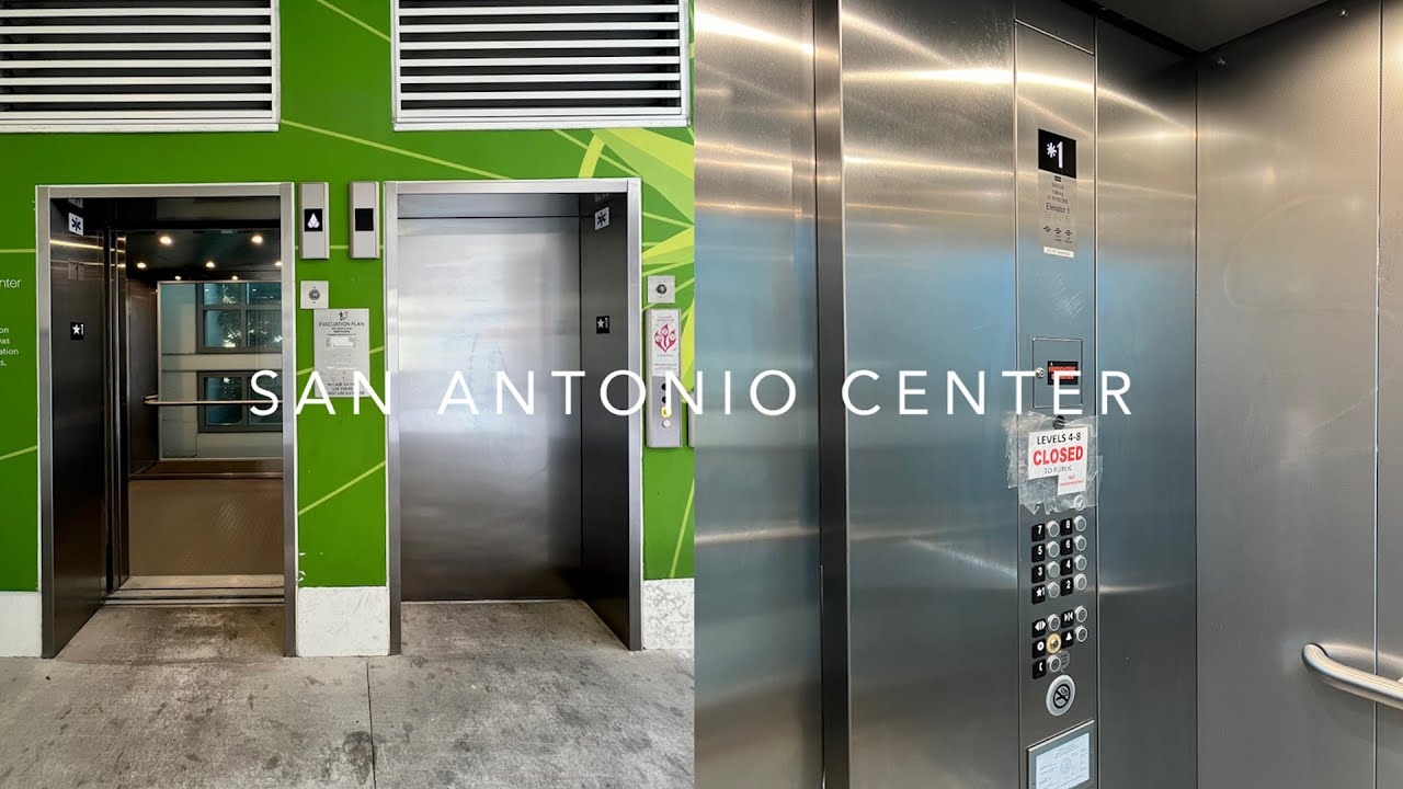 KONE Traction Scenic Elevators [Bank 2] The Village at San Antonio Center Garage - Mountain View, CA