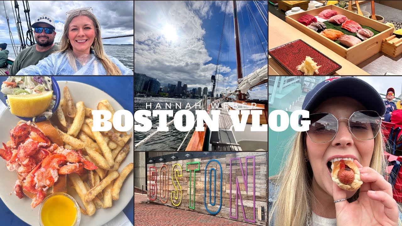BOSTON VLOG | What to EAT in Boston, BIRTHDAY Weekend Trip, Boston Food TOUR, What to do in Boston