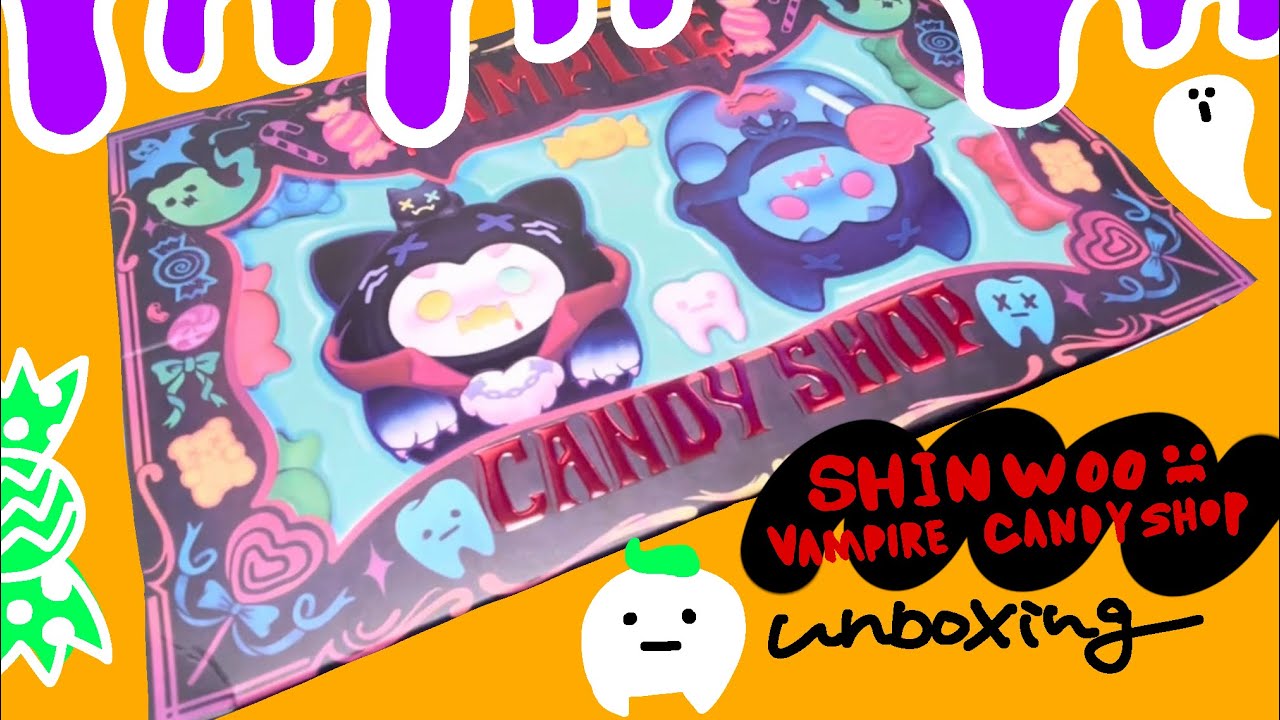 SHINWOO 〜 VAMPIRE CANDY SHOP 〜 unboxing 🍭🍬🍫🎃🦇 シンウーの新作フィギュアをアソート買いしたぞ〜〜〜❣️