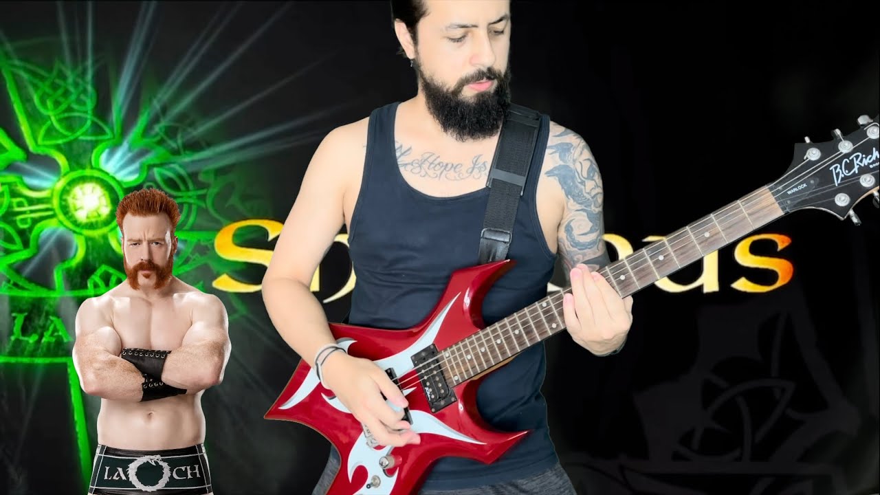 Sheamus “Written In My Face” WWE theme guitar cover