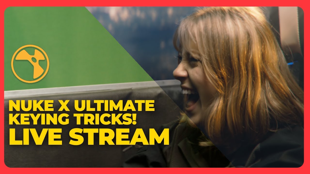 VFX LIVE:NUKE KEYING PRO TRICKS!