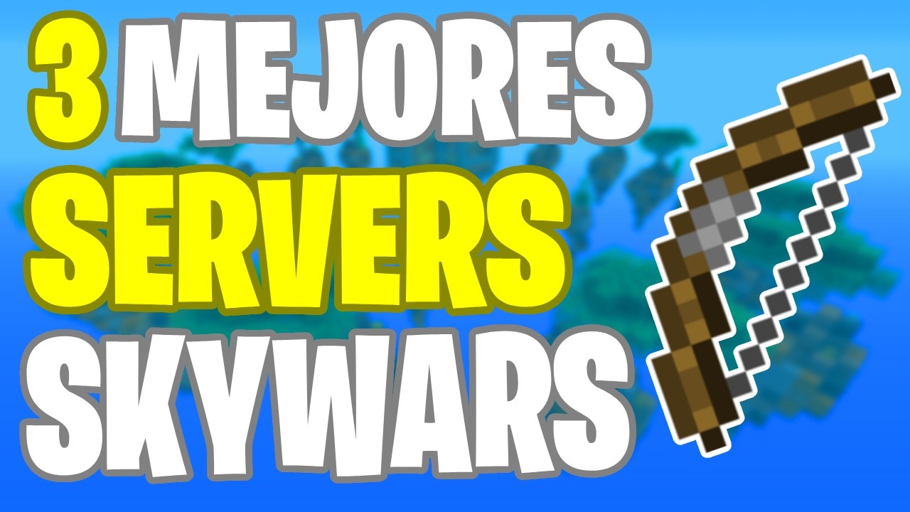 ✅LOS 3 MEJORES SERVIDORES NO PREMIUM⭐ CON SKYWARS DE MINECRAFT🚀 1.21 Y 1.8 2026