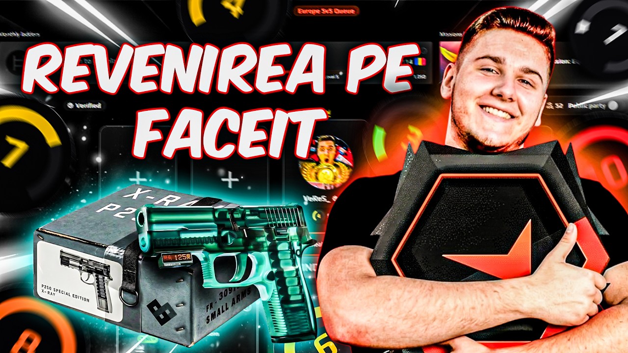 🔴SUNTEM LIVE pe PLATFORMA VERDE! REVENIREA pe FACEIT dupa 7 LUNI de PAUZA + UPDATE CS2 NOU