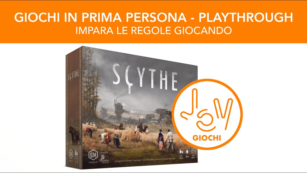 GIOCHI IN PRIMA PERSONA - 04 Scythe, playthrough ita