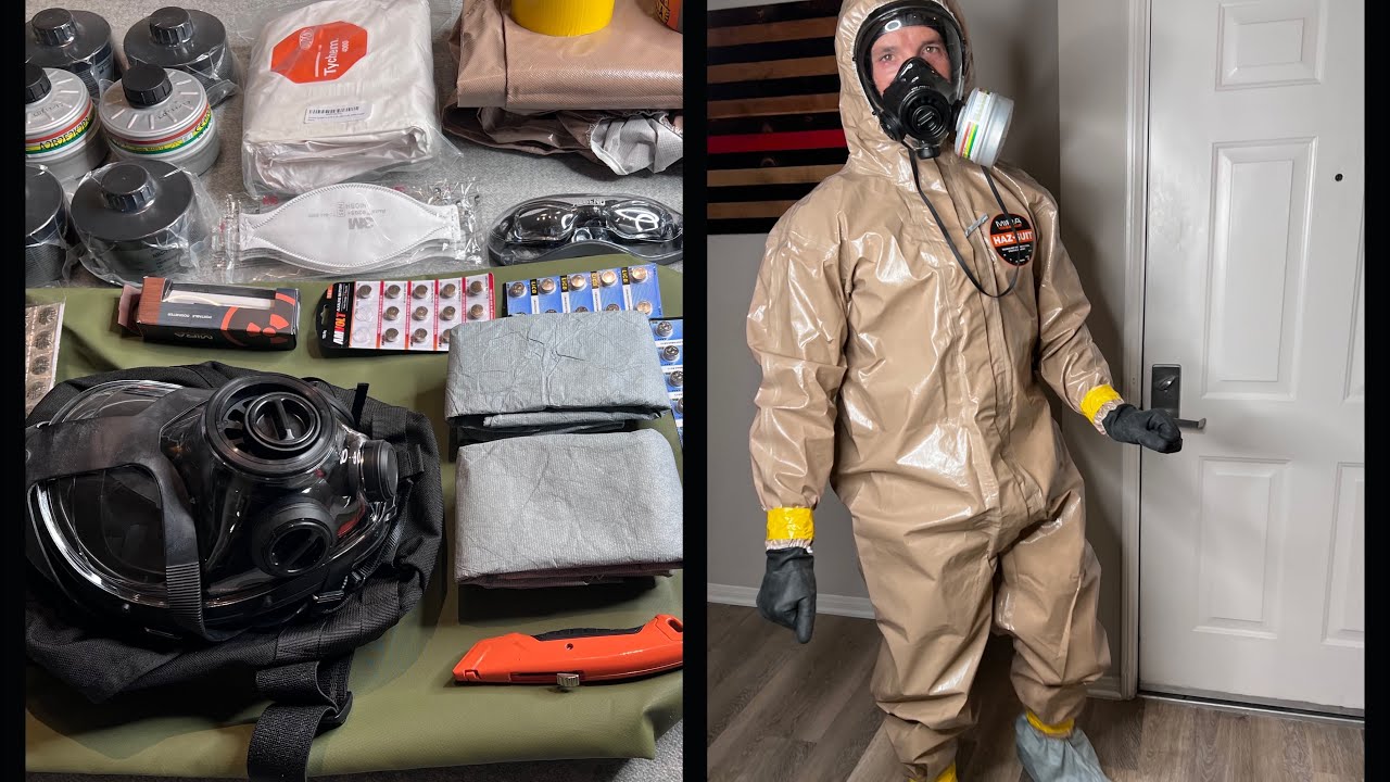 Nuclear fallout defense (CBRN kit)