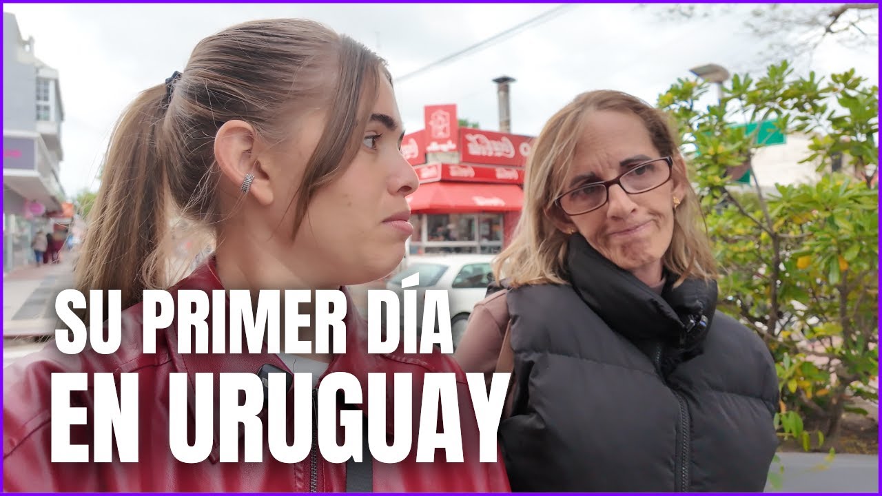 Mi mamá viviendo en URUGUAY // Así fue su 1er día acá