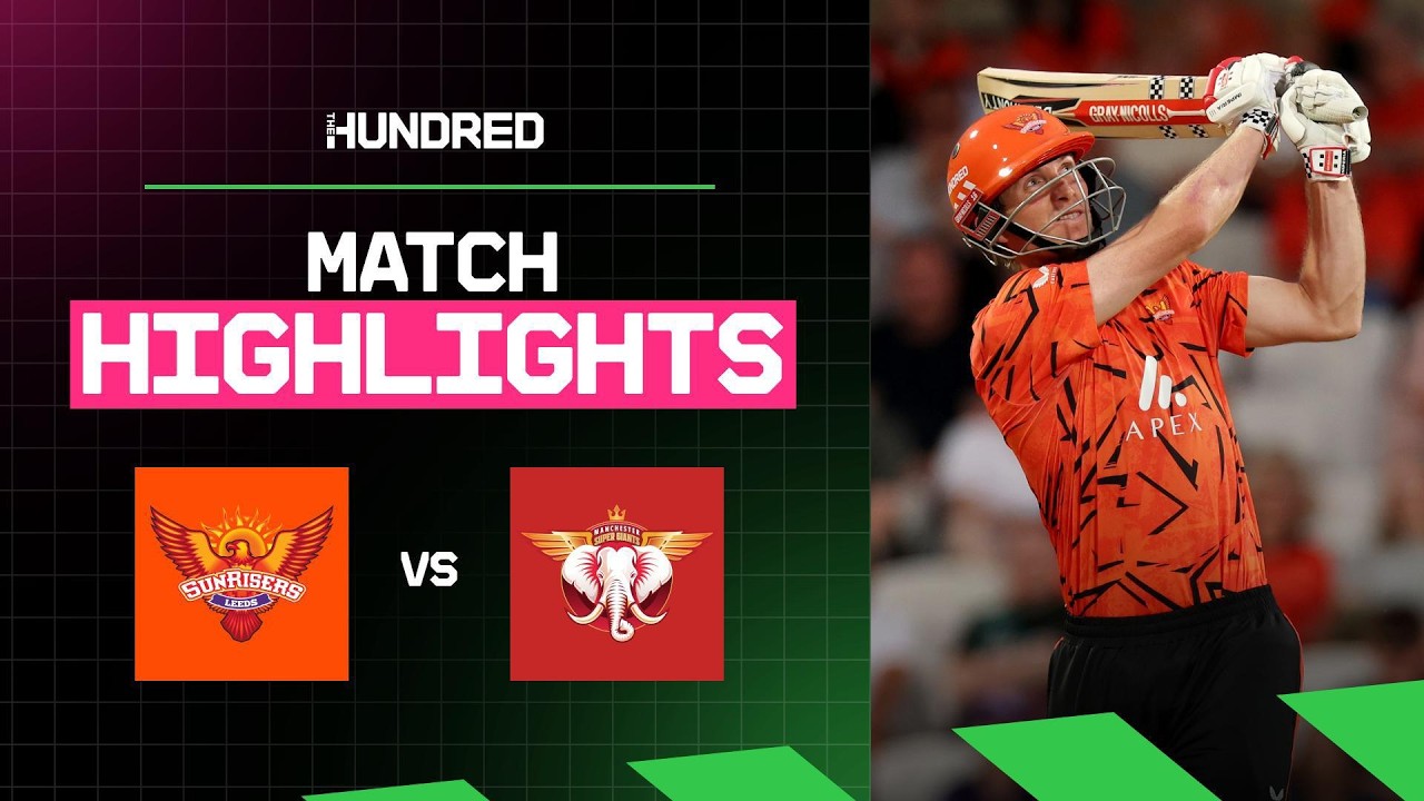 Mitch Marsh & Harry Brook DOMINATE in Northern Derby 🧨 | SunRisers Leeds vs Manchester Super Giants