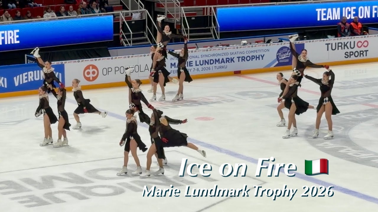 Ice on Fire FS 🇮🇹 Marie Lundmark Trophy 2026 - Synchronized skating