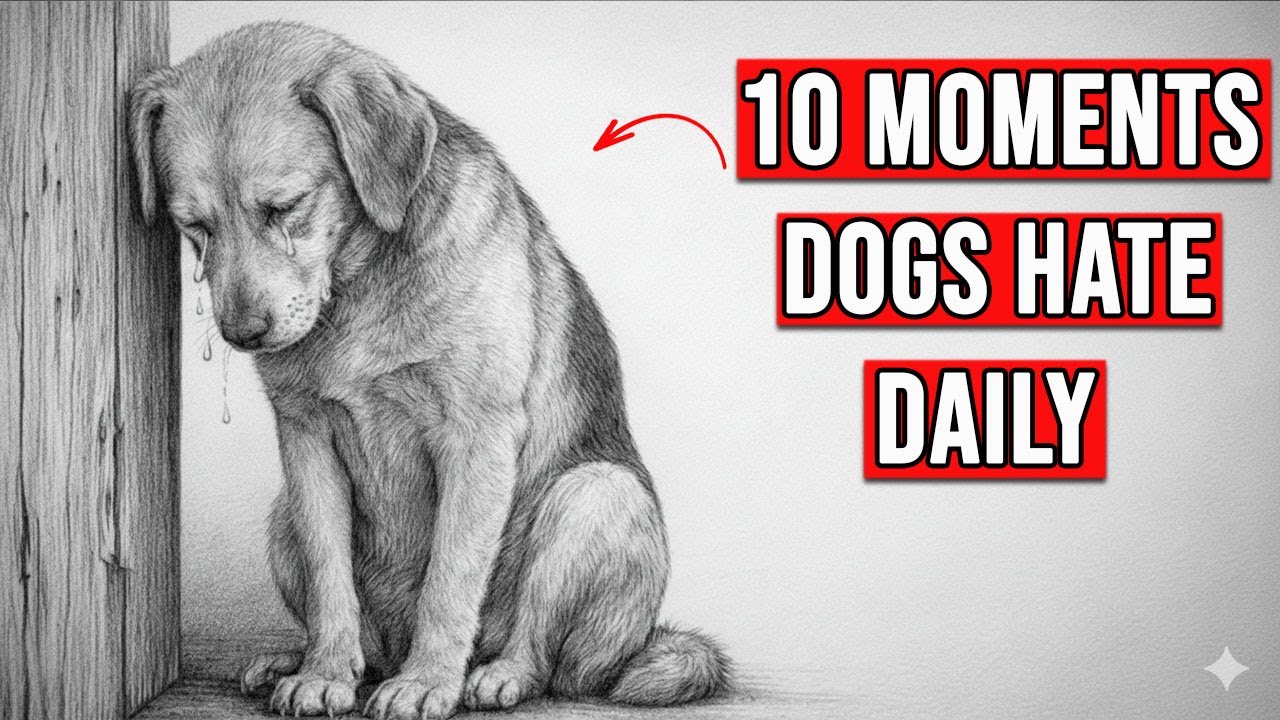 15 Tiny Moments Your Dog DREADS Every Day   Most Owners Ignore #7