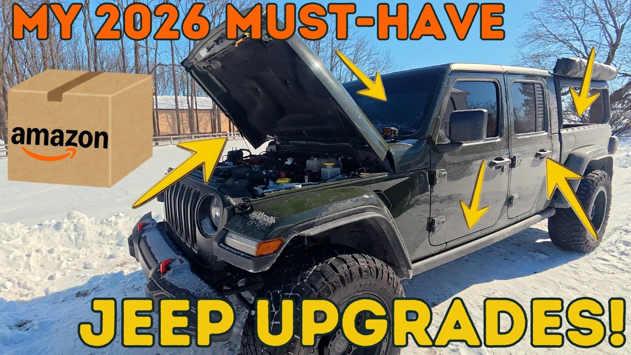 MUST-HAVE 2026 AMAZON UPGRADES || Enhancing Your Quality of Life in a JEEP