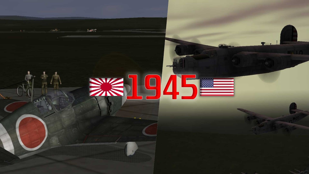 WW2 JAP vs USA, ¡Defendemos TOKIO de los Yankees! - IL2 Sturmovik 1946 en español