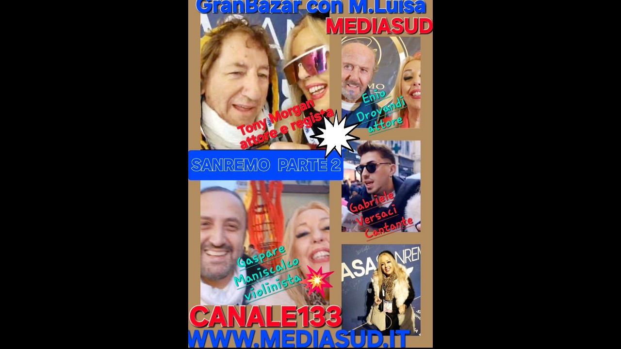 Gran Bazar N.179 - Il Festival Segreto: Red Carpet e VIP fuori Sanremo 2025