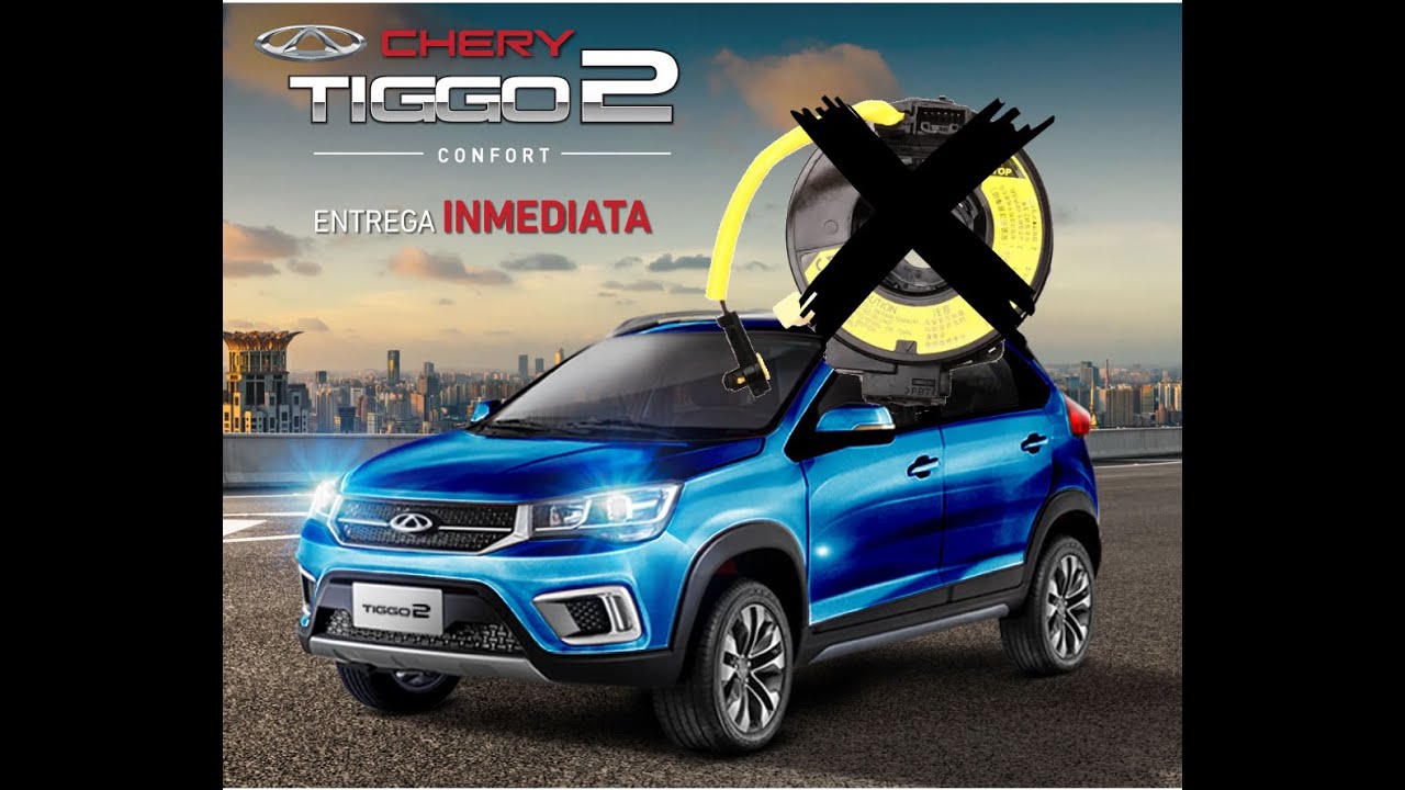 como reemplazar cinta airbag chery tiggo 2