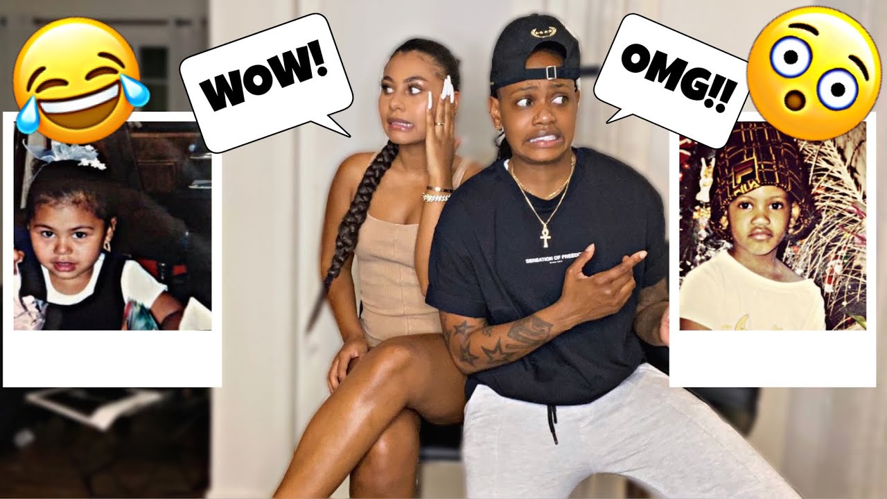 WE REACTED TO OUR OLD PHOTOS