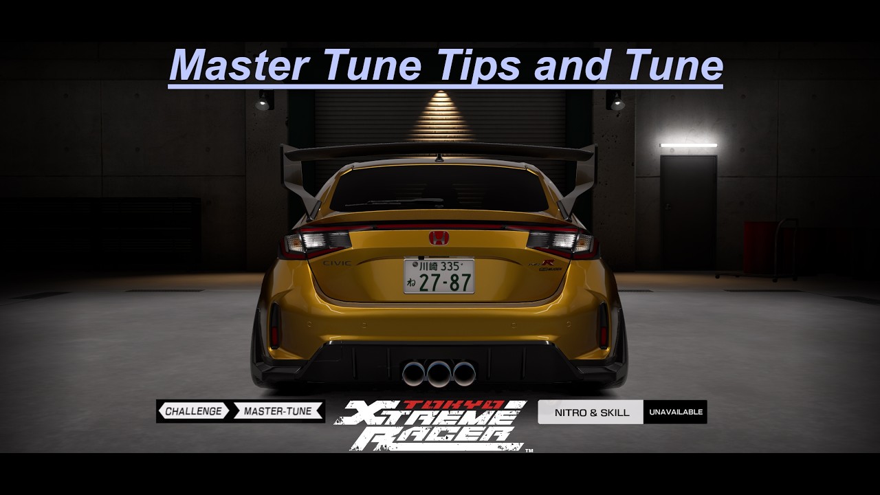 Tokyo Xtreme Racer(2025) - Master Tune - Tips/Tune And My Cars Used
