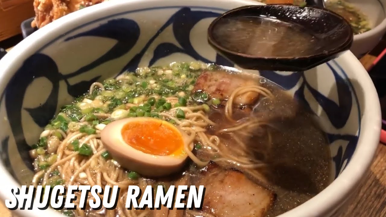 The BEST RAMEN in Hong Kong?!?!? MICHELIN GUIDE Shugetsu Ramen