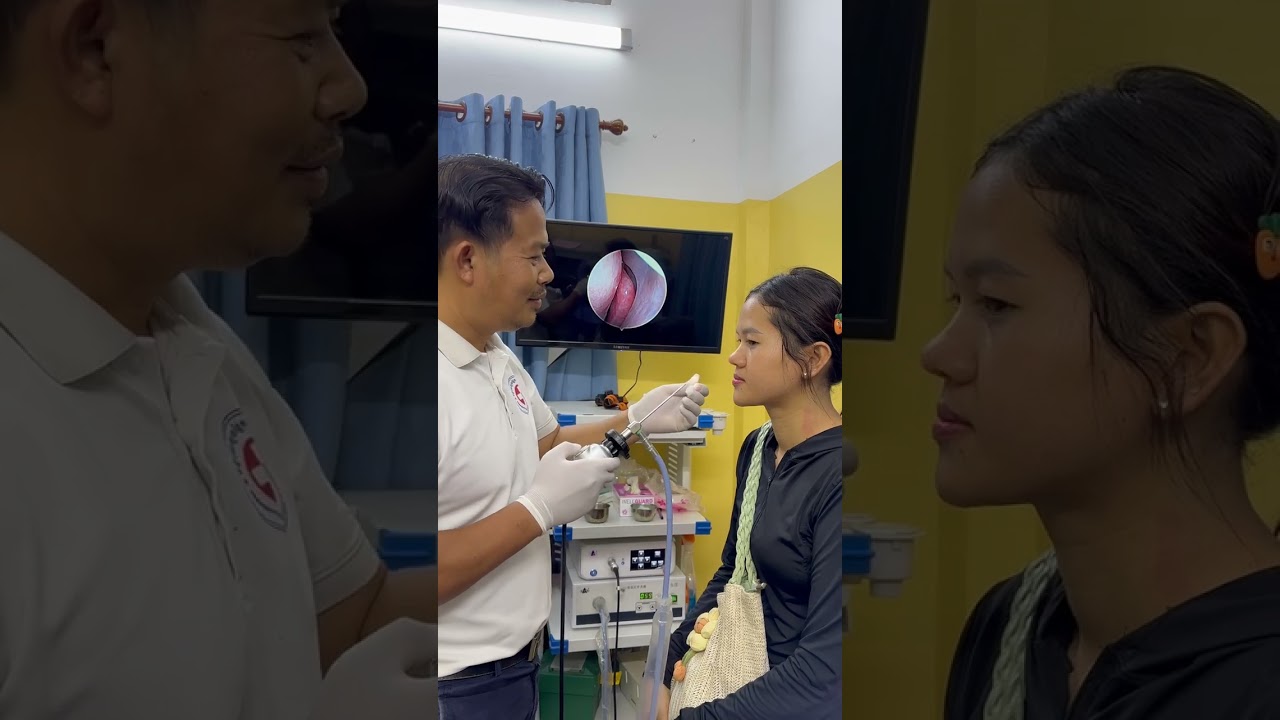 Doctor ENT Nose Check 👃✨ | Endoscopic View Inside Nose #ENT #DoctorVisit