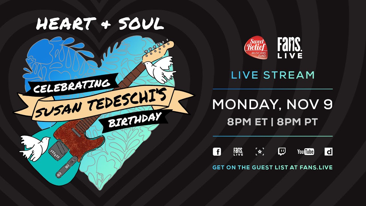 Susan Tedeschi’s Birthday (Rebroadcast) | 11/15/20 | 8PM ET
