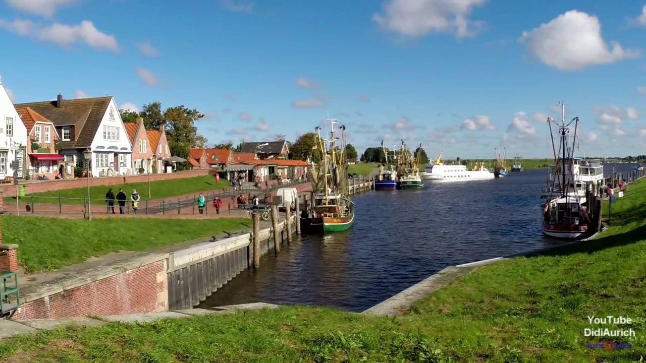 360 Grad Ostfriesland Greetsiel Krummhörn Leybucht Landkreis Aurich Greetsieler Hafen GoPro Hero