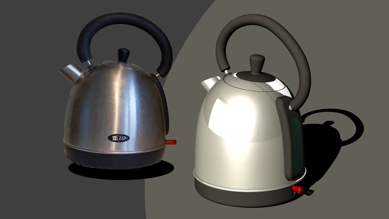 Rhino 3D Modelling / Kettle