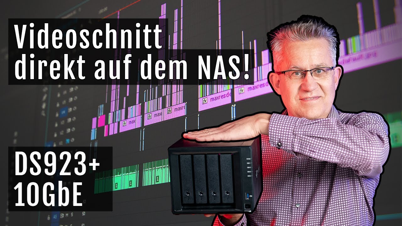 Was bringt das? NAS mit 10 Gigabit Ethernet (10 GbE) aufr&uuml;sten (DS923+)!
