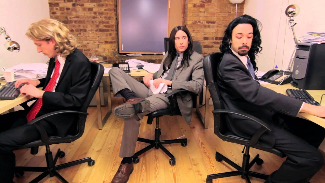 Long Haired Businessmen - 