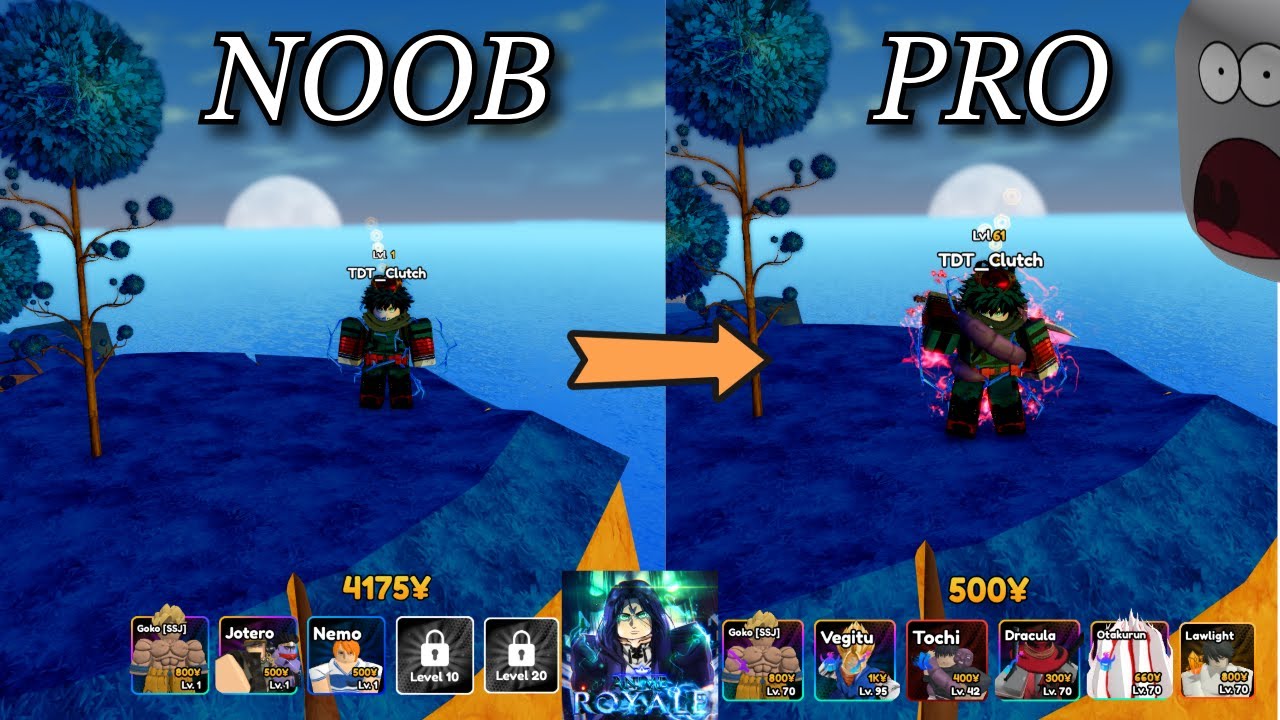 I Went NOOB to PRO in Anime Royale (INSANE!)