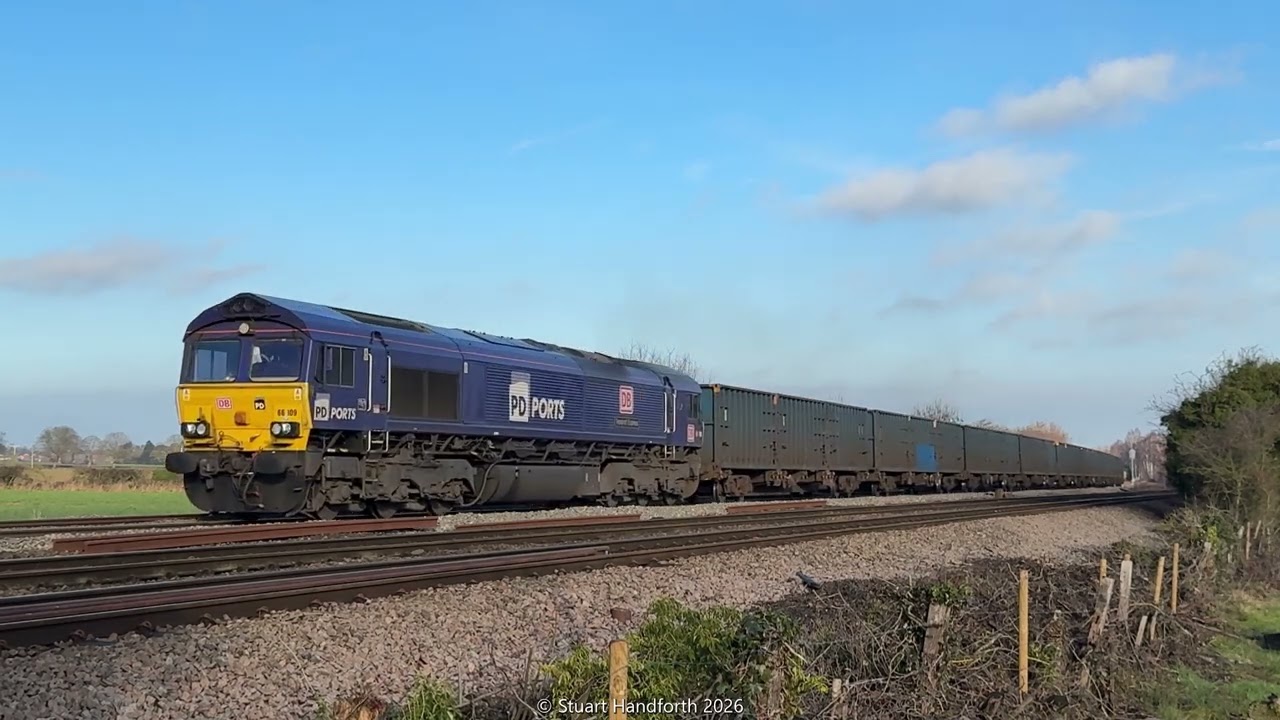 Class 66 Hillams Gates LC 16/01/2026
