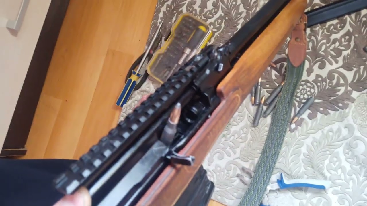 Брак затворной группы Вепрь 308 ??? Или Бракованный  магазин ???
