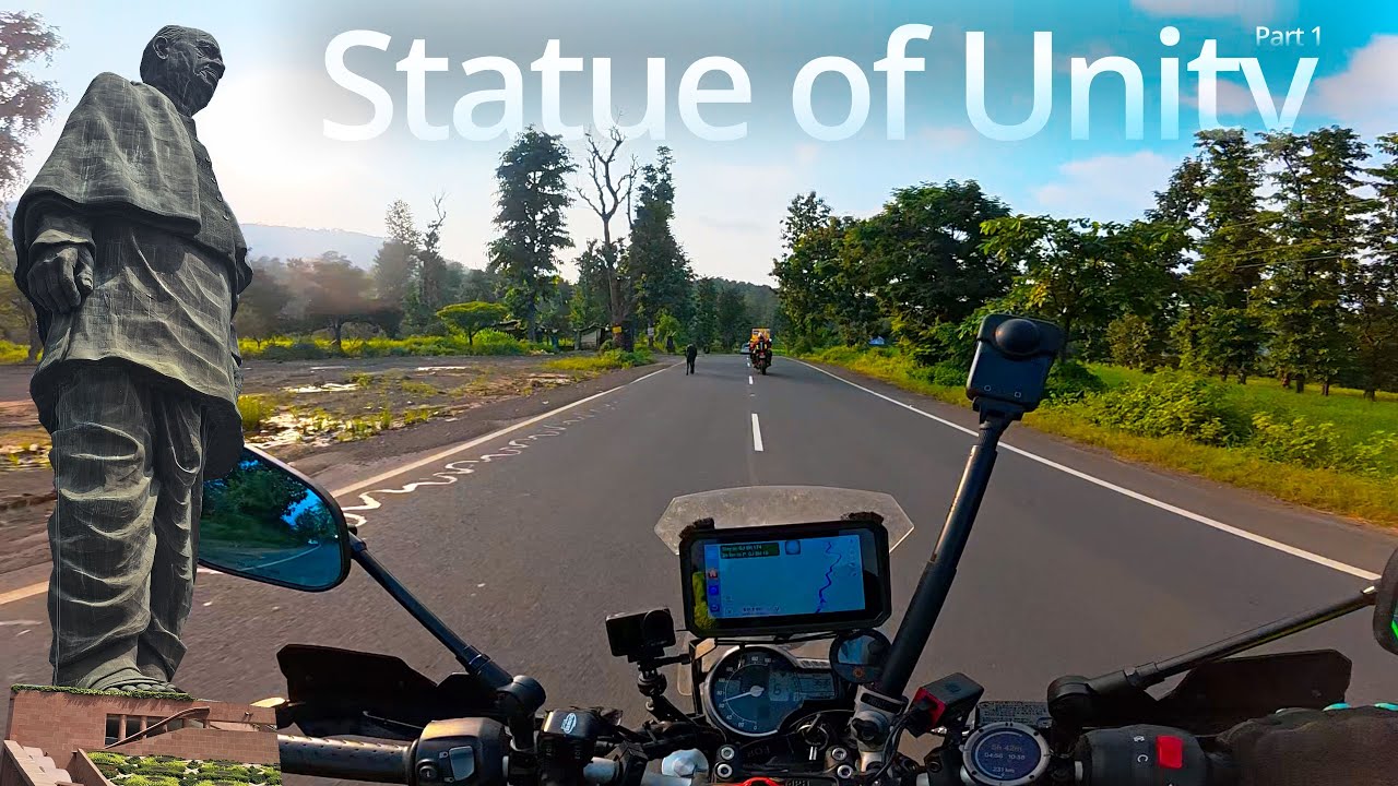 Pune to Statue of Unity Ride | Triumph Speed 400 | Part 1 | Saputara Ghats & Scenic Jungle Cruise🏍️🌿