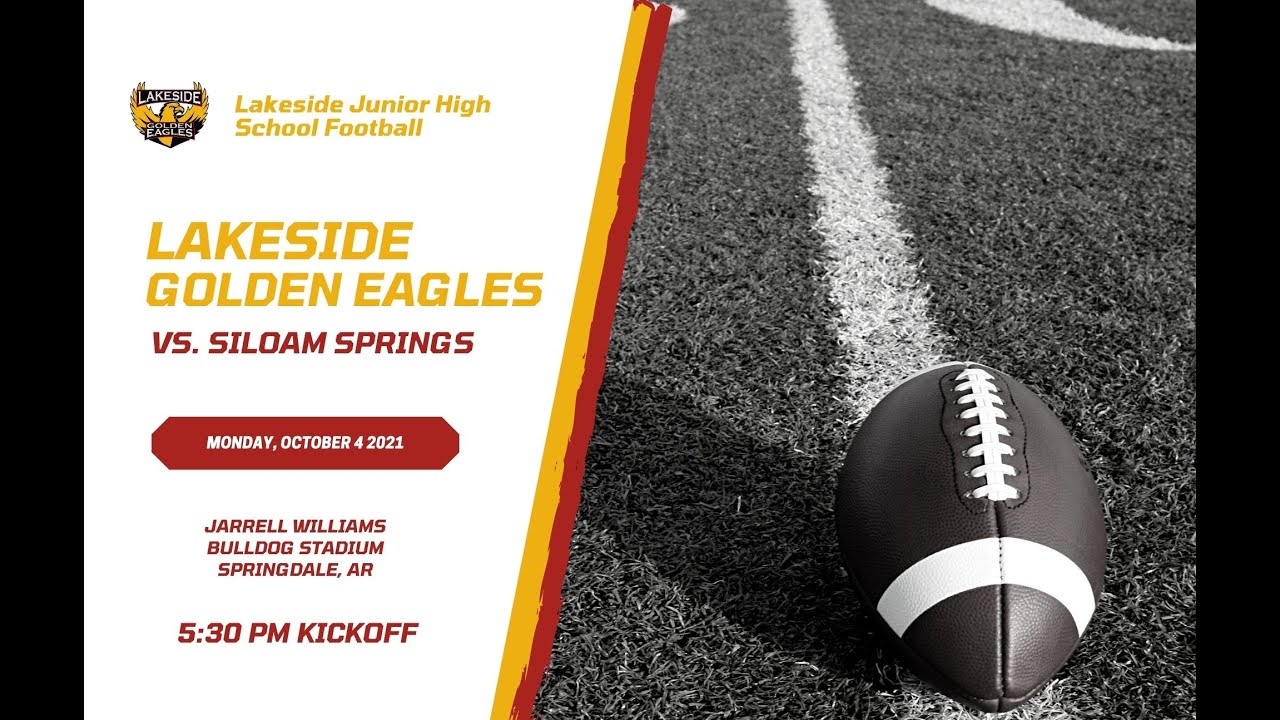Lakeside Junior High School Football vs. Siloam Springs